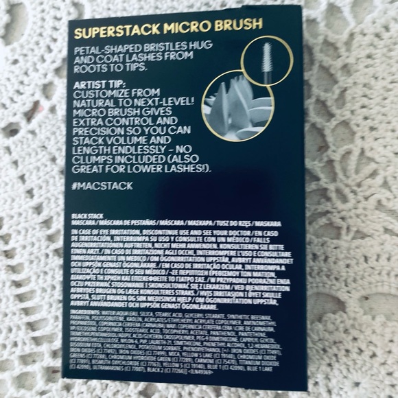 MAC MASCARA WATERPROOF BLACK STAK - Picture 4 of 4